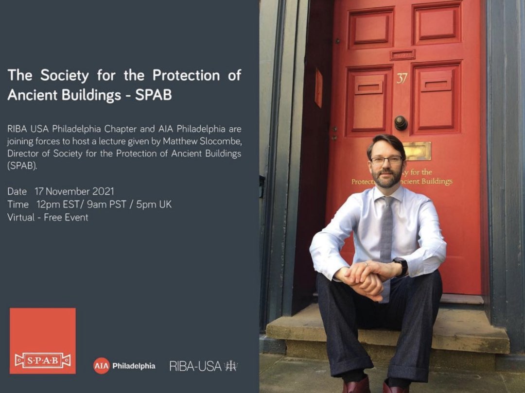 RIBA-USA Event Society for the Protection of Ancient Buildings